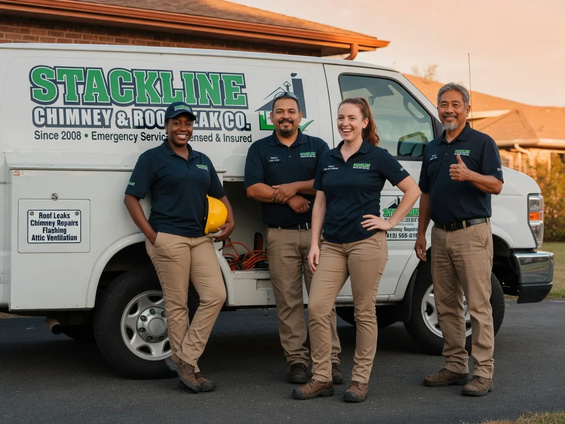 Chimney flashing repair company in Bourg, LA